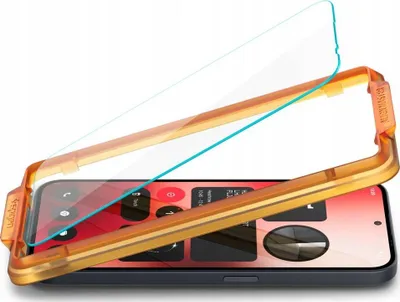 Xham mbrojtës Spigen AlignMaster Glas.TR për Nothing Phone 2a, 2 copë, transparent - 3