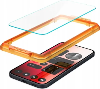 Xham mbrojtës Spigen AlignMaster Glas.TR për Nothing Phone 2a, 2 copë, transparent - 4