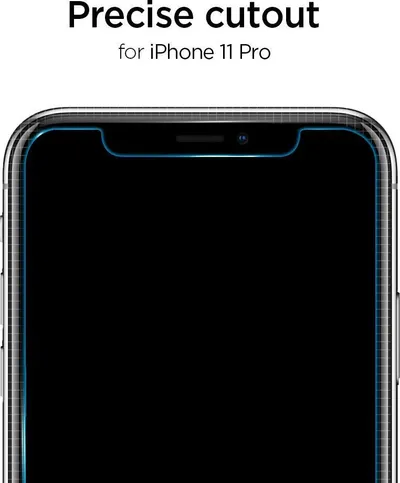 Xham mbrojtës Spigen Alm Glas Tr Slim 2-Pack, për Iphone 11 Universal - 6