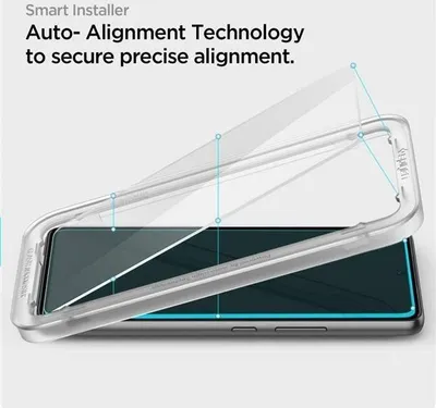 Xham mbrojtës Spigen Glas.TR AlignMaster, për Samsung Galaxy A53 5G, 2 copë, transparent - 2