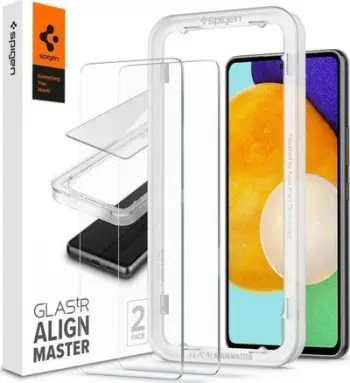 Xham mbrojtës Spigen Glas.TR AlignMaster, për Samsung Galaxy A53 5G, 2 copë, transparent