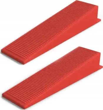 Set kunja nivelimi për pllaka, 100 copë, plastikë, portokalli