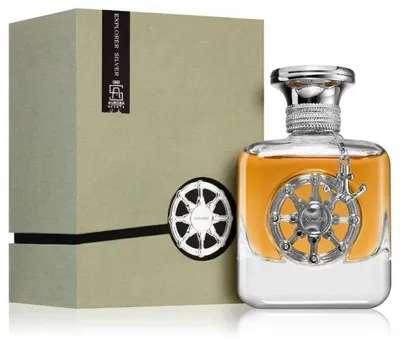 Parfum Aurora Explorer për meshkuj, Eau de Parfum, 100 ml, Silver - 1