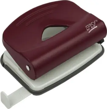 Shpues letrash Easy Stationery 1150RE, metalik, 15 fletë, bordo