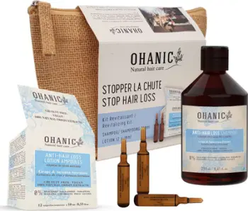 Set kundër rënies së flokëve OHANIC Anti Hair Loss Kit, shampo dhe ampula, set dhuratë