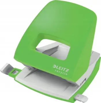 Shpues letre Leitz NeXXt Recycle, plastikë e ricikluar, i gjelbër