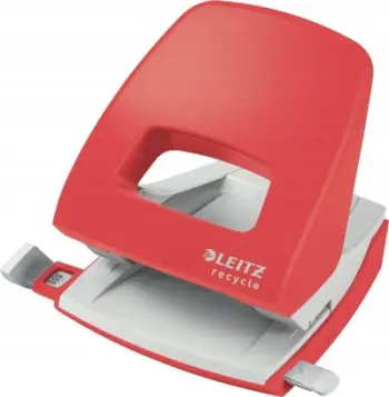 Shpues letre Leitz NeXXt Recycle, plastikë e ricikluar, i zi