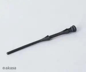 Set kunja gome për montim vetilatori Akasa, 20 copë, të zeza