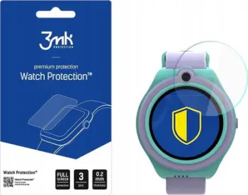 Xham mbrojtës smartwatch 3MK FlexibleGlass, 0.2mm, set 3 copë, transparent