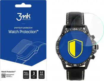 Xham mbrojtës smartwatch 3mk FlexibleGlass për Rubicon RNCF02, fleksibël, 0.2mm, transparent