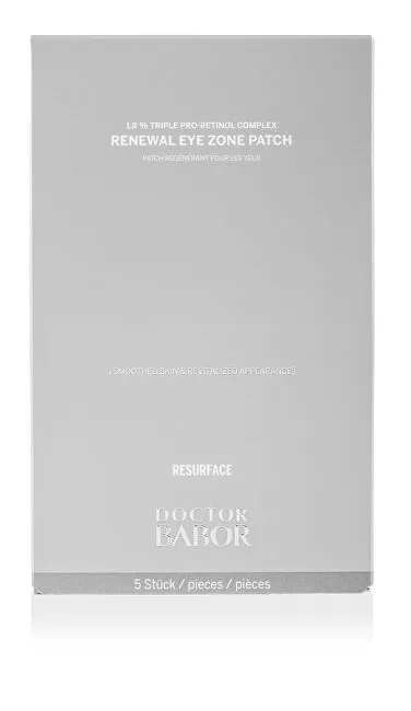 Qeska trajtuese për zonën rreth syve Babor, 5 copë - 1