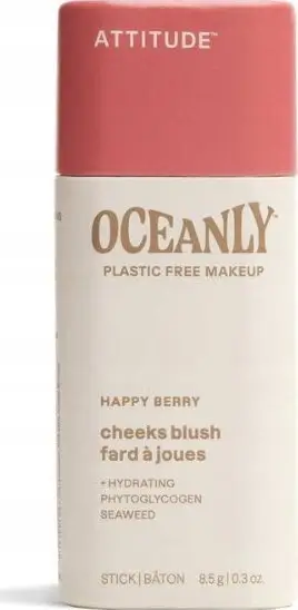 Blush stik për faqe Attitude Oceanly Cheeks Happy Berry, kremoz, ngjyrë mjedër