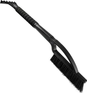 Furçë gërvishtëse për akull TOM PAR Nice Touch Slim, 67cm, plastike, portokalli