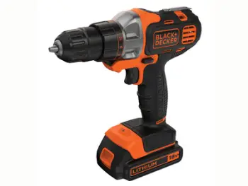 Shpues vidhosës Black&amp;Decker Multievo MT218K, pa kabllo 18V, bateri 1.5Ah, portokalli