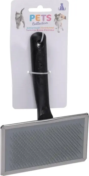 Furçë groomimi për kafshë shtëpiake Pet Grooming Brush, 12x19x2.5cm, për qen dhe mace