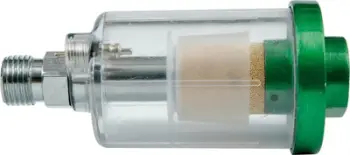 Tharës mini për ajër të kompresuar Vorel 81560, lidhje 1/4", transparent