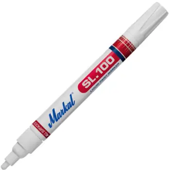 Marker industrial boje SL100, 3mm, i bardhë
