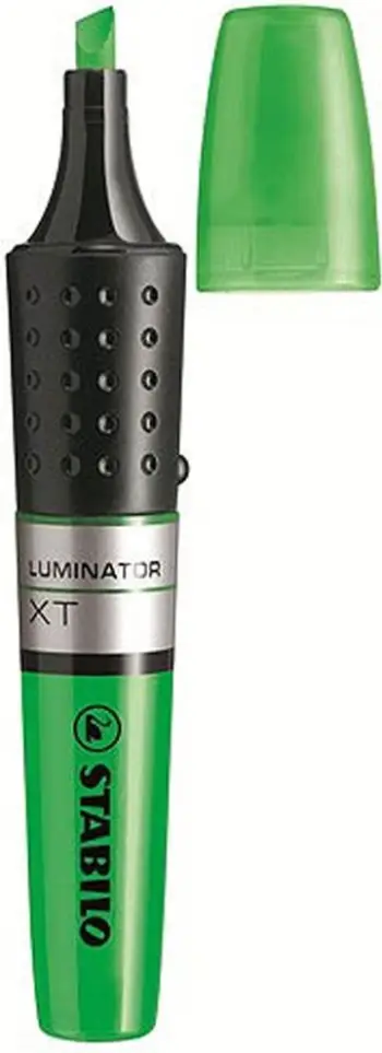Marker fluorescent STABILO LUMINATOR, set 5 copë, i gjelbër