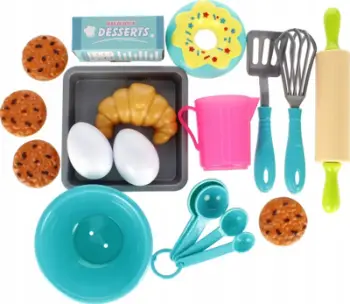 Set kuzhine lodër MEGA CREATIVE 524184, temë ëmbëlsirash, shumëngjyrësh