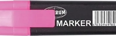 Marker nënvizues Centrum Highlighter, majë 1–5mm, rozë - 1