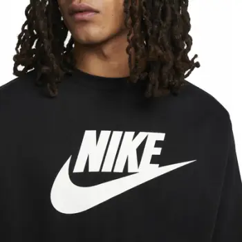 Bluza Nike Sportswear Tech Fleece Crew, meshkuj, XL, e zezë