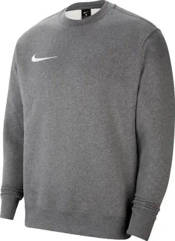 Bluza sportive Nike Park 20 Crew Fleece Jr CW6904 071, për fëmijë, pambuk poliester, gri grafit