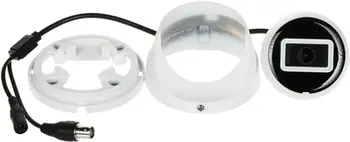 Kamerë sigurie Hikvision HAC-T2A21-U, 2MP, dome 2.8mm, e bardhë