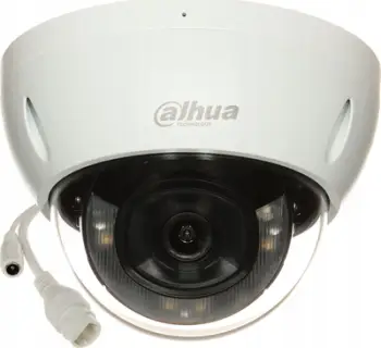 Kamerë sigurie IP Dahua IPC-HDBW2249E-S-IL-0280B, 4MP, lente 2.8mm, e bardhë