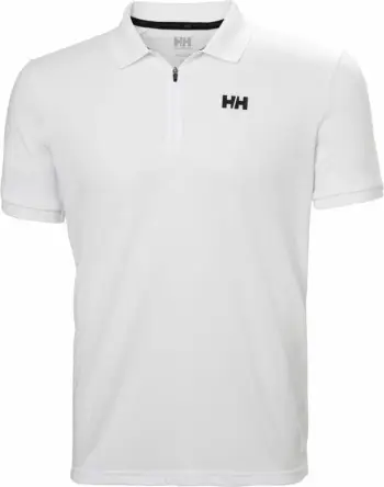 Maicë polo me zip për meshkuj Helly Hansen, e bardhë