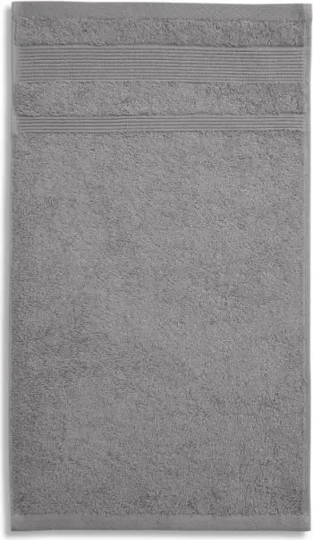 Peshqir banjo Malfini Organic Towel MLI-91725, 50x100 cm, pambuk organik GOTS, grafit
