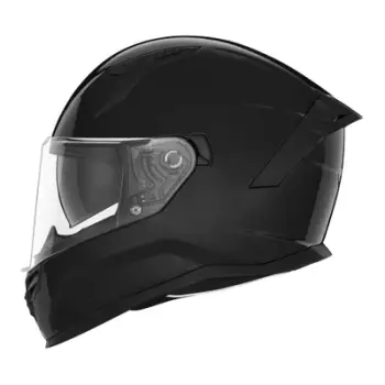 Kaskë integrale moto Nox N401, polikarbonat, ventilim i rregullueshëm, e zezë