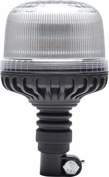 Dritë paralajmëruese LED AMiO 03338, 24 LED, 12V 24V, portokalli