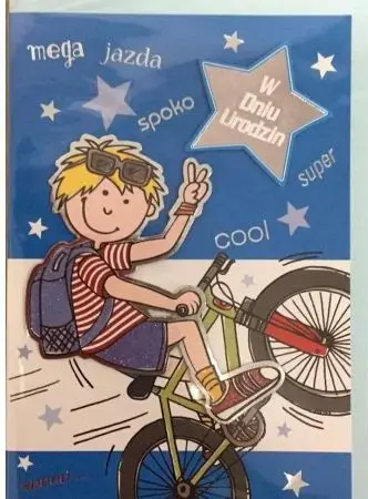 Kartolinë urimi Panorama Birthday Card B6 Premium 30, me zarf, shumëngjyrëshe