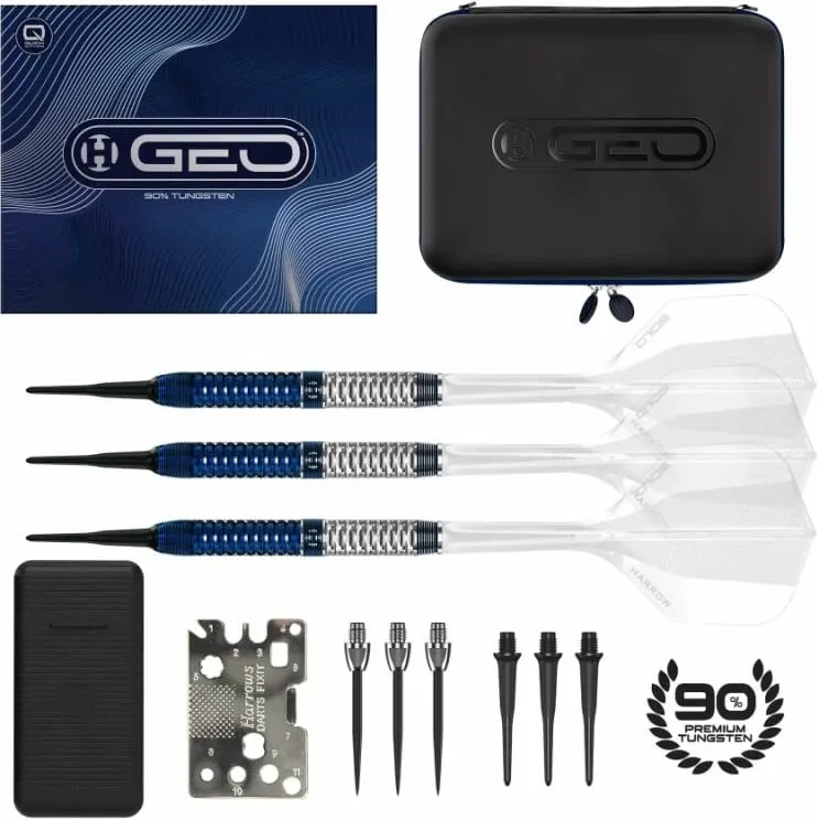 Shigjeta dart Harrows për meshkuj, blu - 1