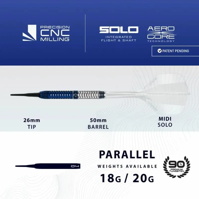 Shigjeta dart Harrows për meshkuj, blu - 3