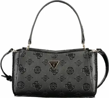 Çantë femrash GUESS JEANS Tisha, e zezë