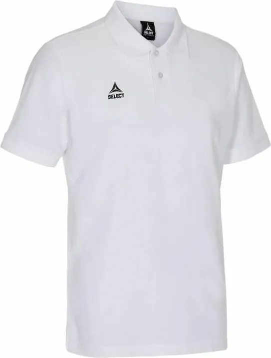 Maicë polo Select për meshkuj, e bardhë - 1