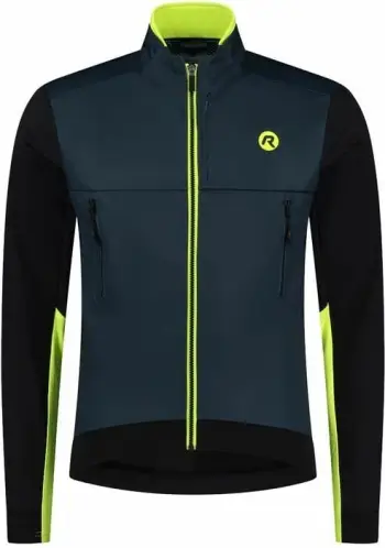 Jakne Rogelli unisex, blu e zezë fluo