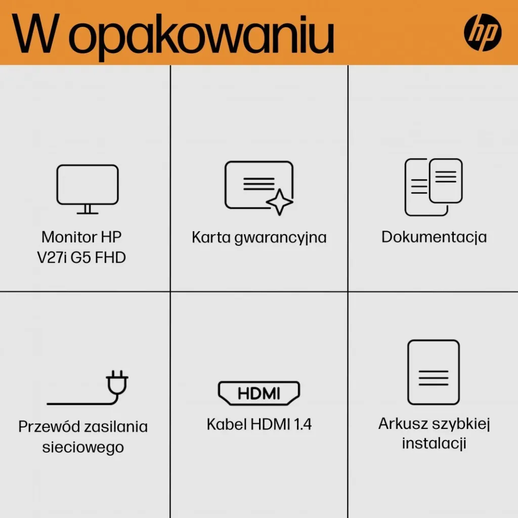 Monitor HP G5 27", Full HD, i zi - 8