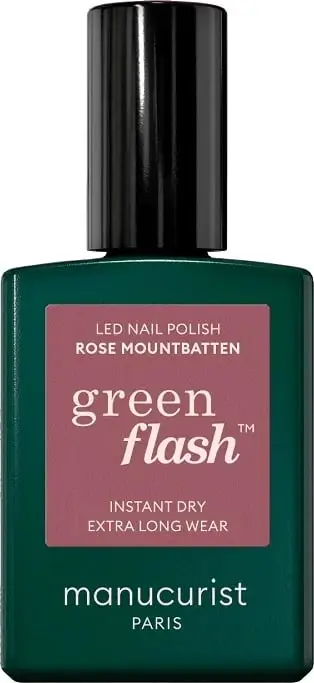 Llak për thonj Manucurist Green Flash Rose Mountbatten për femra 15ml