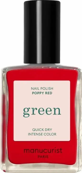 Llak për thonj për femra Manucurist Green Poppy Red, 15ml