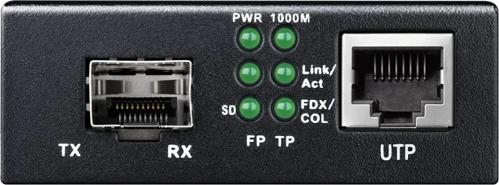 Konvertues media CUDY MC220, 1000 Mbit/s, Single-mode, i zi - 3