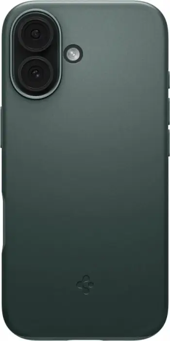 Mbështjellës Spigen Thin Fit MagSafe për iPhone 17, polikarbonat i hollë, me unazë magnetike, jeshile