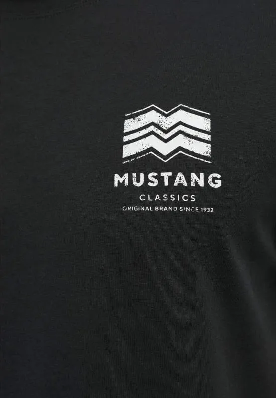 Maicë Mustang për meshkuj, e zezë - 4