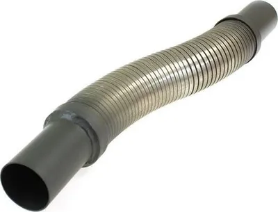 Lidhës shkarkimi fleksibël TurboWorks_D, 2.5", 500mm, çelik inox 409SS - 1
