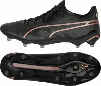 Atlete futbolli për meshkuj Puma King, të zeza