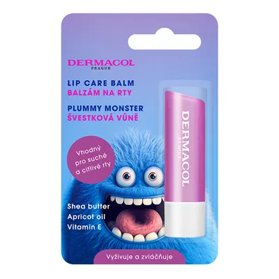 Balsam për buzë Dermacol Plummy Monster, 4.8 g - 3