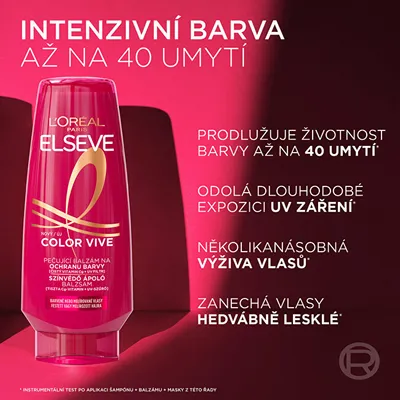 Balsam për flokë L'Oréal Paris Elseve Color Vive, 300 ml - 6