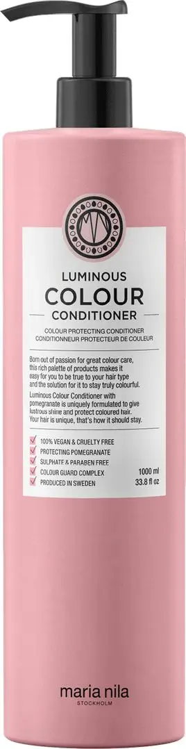 Balsam për flokë Maria Nila Luminous Colour Conditioner, për flokë të lyer, 1000ml