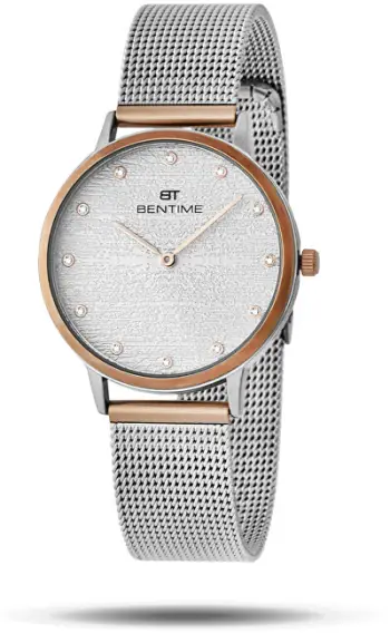 Orë për femra Bentime 006-9MB-H17011C, e argjendtë